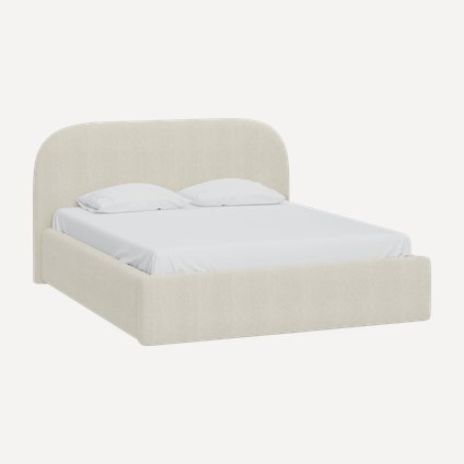 Кровать Кевия 140 Букле Молочный