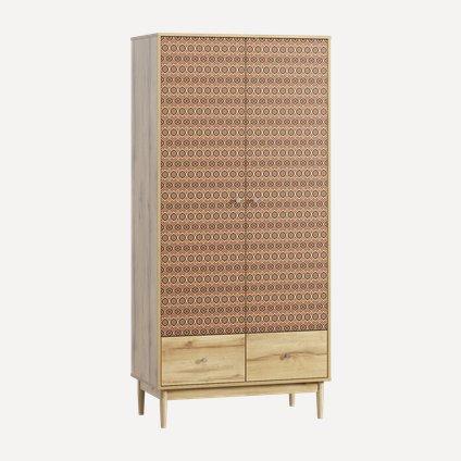 Распашной шкаф Тайрон 2-95x200 Богема ​