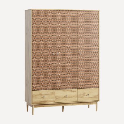 Распашной шкаф Тайрон 3-140x200 Богема ​