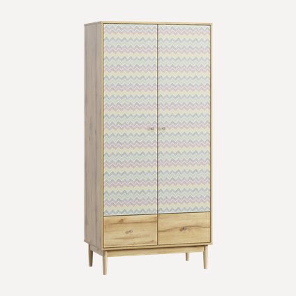 Распашной шкаф Тайрон 2-95x200 Шеврон