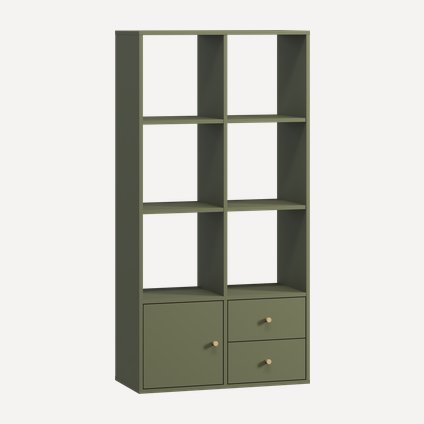 Стеллаж Кейн-6 Olive