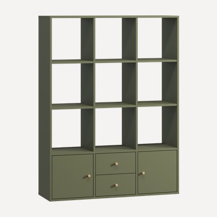 Стеллаж Кейн-8 Olive