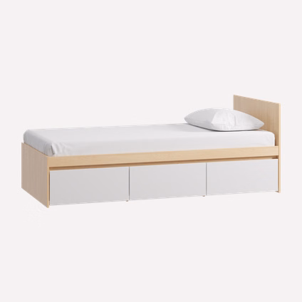 Төсек Penni-1 90 Plywood White