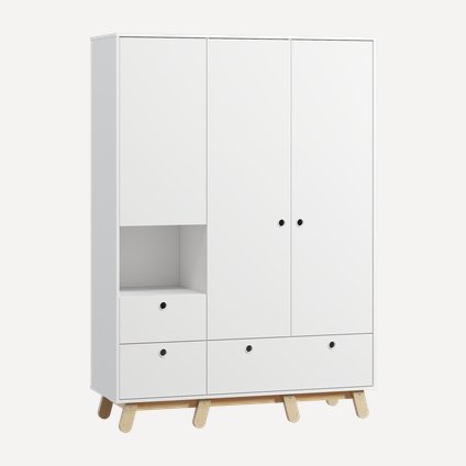 Топсалы шкаф Andzi - 3 White