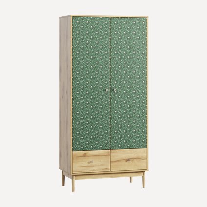 Распашной шкаф Тайрон 2-95x200 Атом