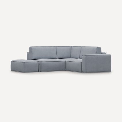 Диван модульный Этен 3 Vertical Silver