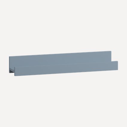 Полка Лиа 80x12 Голубой