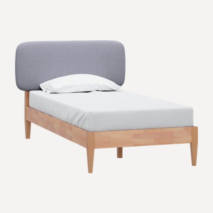 Төсек Sejlor 90 Textile Silver