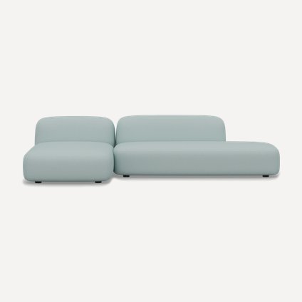 Диван модульный Риббл-2 Bucle Mint