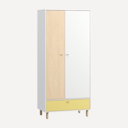 Топсалы шкаф Dikins - 2 Mustard Plywood