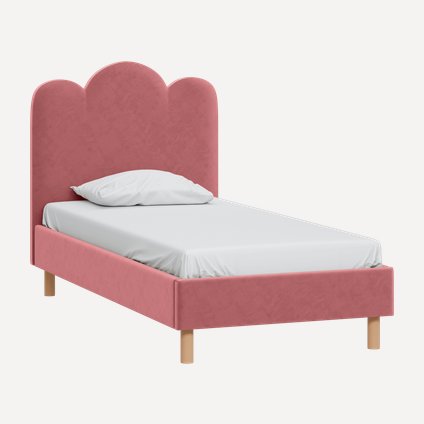 Кровать Лейла-1 90 Velvet Coral