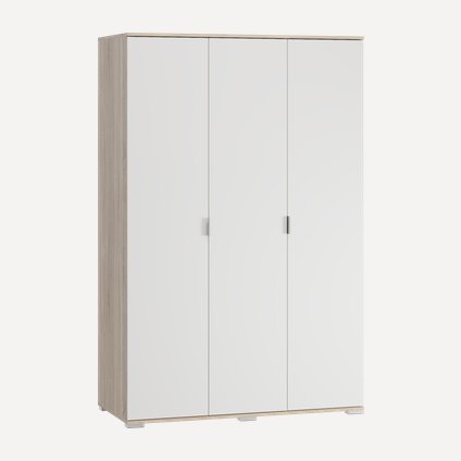 Распашной шкаф Стелла 3-150x240 Дуб Сонома