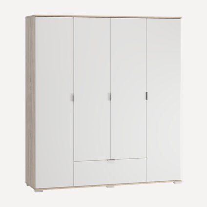 Распашной шкаф Стелла 4.1-180x200 Дуб Сонома