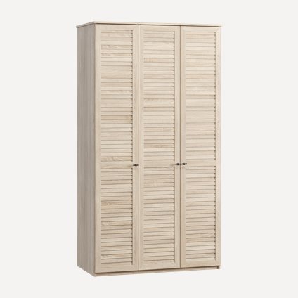 Распашной шкаф Монмарт 3-120x220 Дуб Сонома