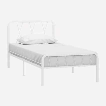 Кровать Мали 90 Белый