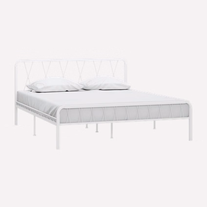 Кровать Мали 140 Белый