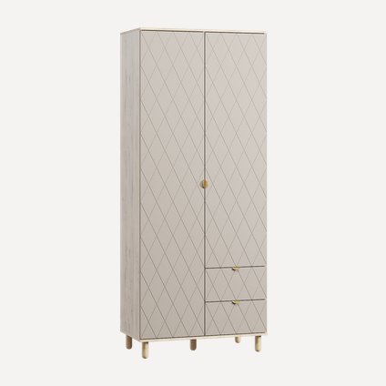 Распашной шкаф Теджонс-2 Diamond Santiago