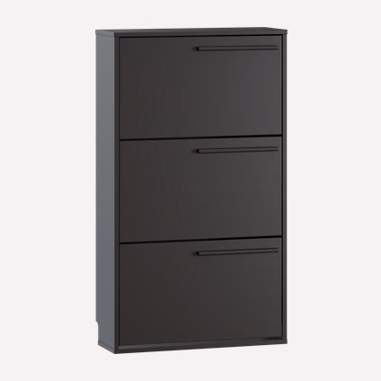 Обувница Кимбол 65x115 Черный