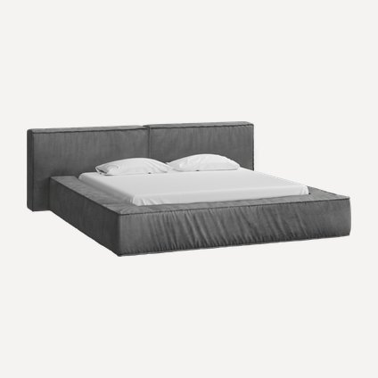 Кровать Марлоу 160 Velvet Grey