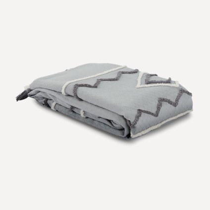 Покрывало Этник Grey 230x250