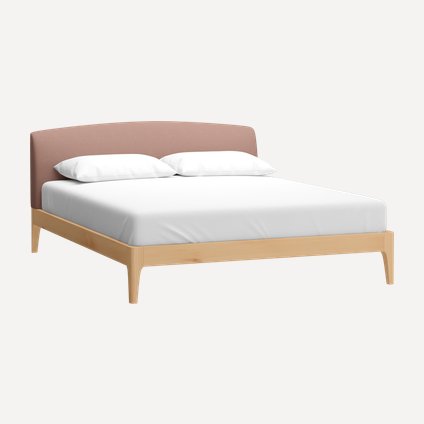 Кровать Лувен 160 Textile Beige