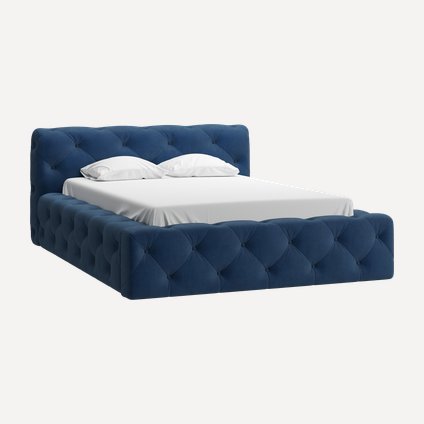 Кровать Фиори 160 Velvet Blue