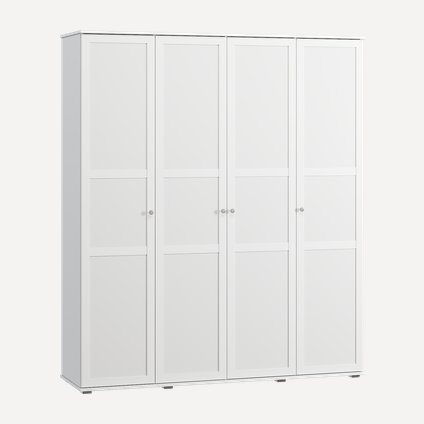 Распашной шкаф Амели-4-200-240 White