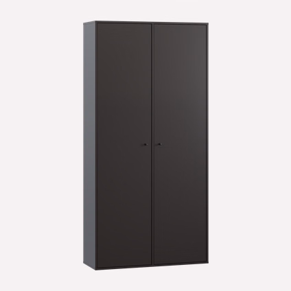 Распашной шкаф Сайрис 2-98x202 Черный