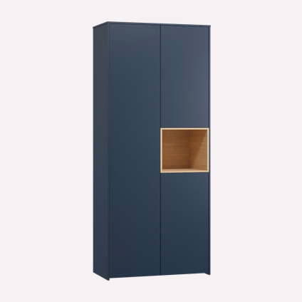 Распашной шкаф Висмар 2.0-103x240 Темно-синий