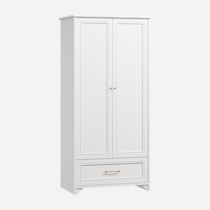 Распашной шкаф Монтео-2 White
