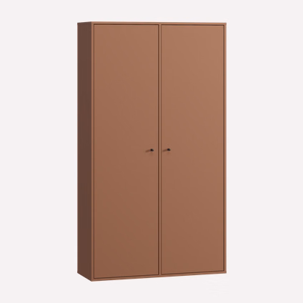 Шкаф навесной Сайрис 2-98x175 Терракотовый