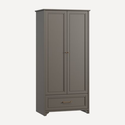 Распашной шкаф Монтео-2 Grey