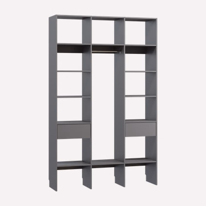 Модуль для гардероба Хелен 3.1-150x240 Графитовый