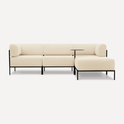 Бақша модульдік Диван Nolan-B 1 Textile Sand