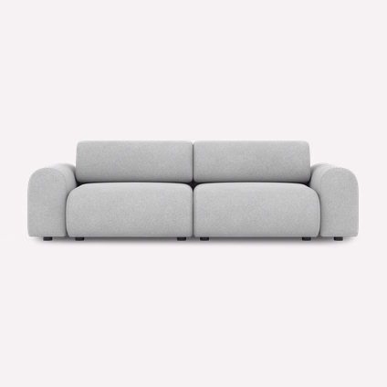 Диван модульный Маиль-1 Textile Silver