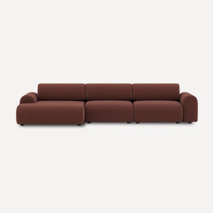 Диван модульный Маиль-3 Textile Marsala