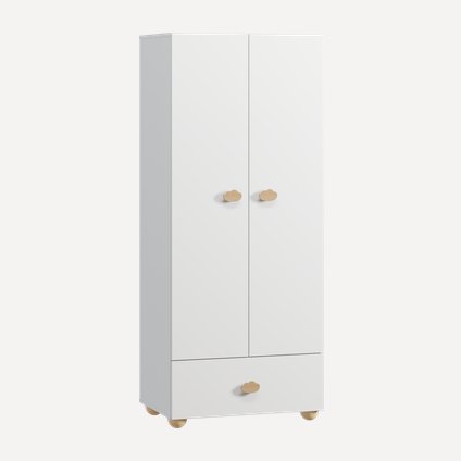 Шкаф детский Тесси 2-75x181 Белый