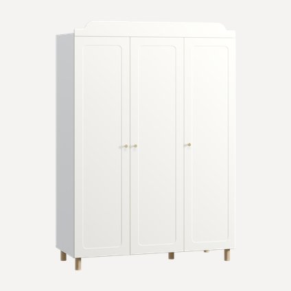 Топсалы шкаф Велди 3-135x192 Белый