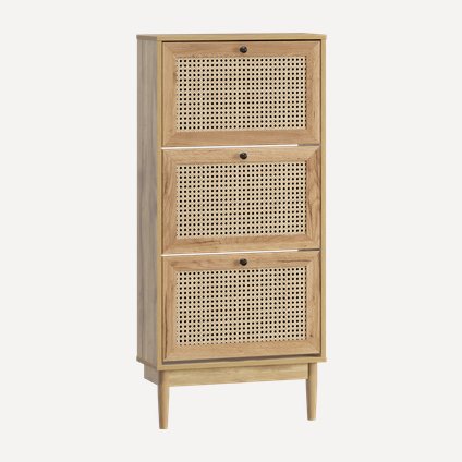 Обувница Рошаль 60x131 Ротанг