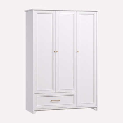 Распашной шкаф Монтео-3 White