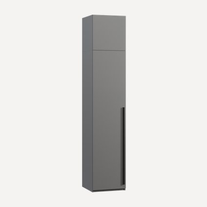Распашной шкаф Кимбол 1.1-50x250 Графитовый