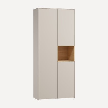 Распашной шкаф Висмар 2-103x240 Капучино
