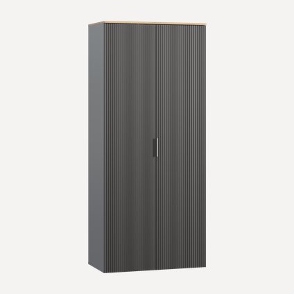 Топсалы шкаф Енссон 2-90x210 Графитовый