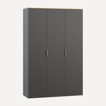 Топсалы шкаф Енссон 3-135x210 Графитовый