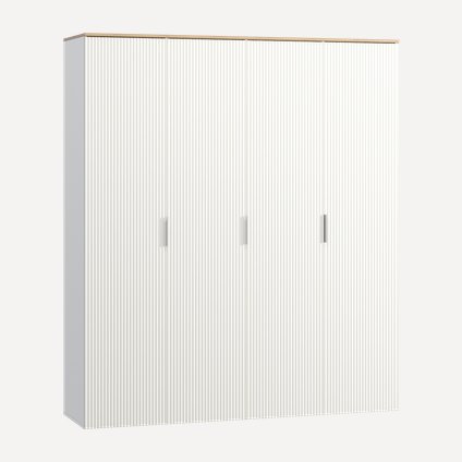 Топсалы шкаф Енссон 4-180x210 Белый