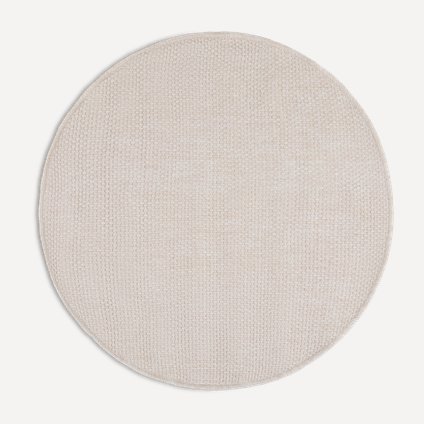 Ковер Гросе Молочный Круглый 120