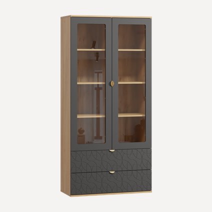 Көрме Монблан 2-93x195 Ритм Графитовый