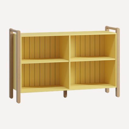 Стеллаж Руффи 138x90 Желтый