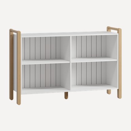 Стеллаж Руффи 138x90 Белый