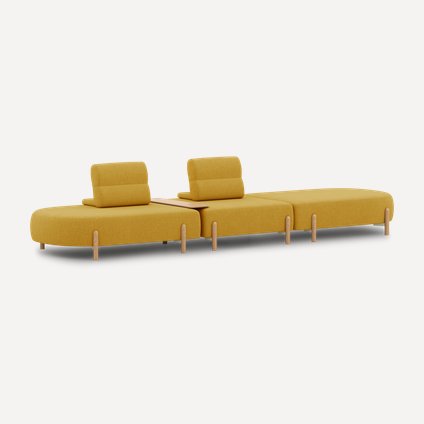 Диван модульный Альди-3 Bucle Yellow